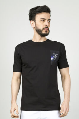 Cazador - CAZ 4040 O.BIS T-SHIRT SIYAH