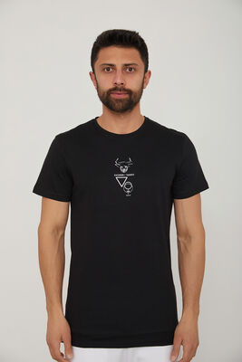 Cazador - CAZ 4049 O.BIS.YK. T-SHIRT SIYAH