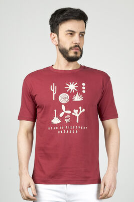 Cazador - CAZ 4213 O.BIS T-SHIRT BORDO