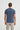 Slim Fit Bisiklet Yaka Ekose Dokulu Tişört - Açık Laci