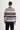Slim Fit Akrilik Karışımlı Vintage Desenli Bisiklet Yaka Kazak - 33245 - Cazador