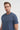 Slim Fit Bisiklet Yaka Örme Düz Tişört 4177 - Cazador
