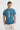 Slim Fit Bisiklet Yaka Pamuklu Baskılı Tişört 4156 - Cazador
