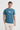 Slim Fit Bisiklet Yaka Pamuklu Baskılı Tişört 4166 - Cazador