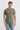 Slim Fit Bisiklet Yaka Pamuklu Düz Tişört 4623 - Cazador