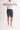 Slim Fit Dar Paça Örme Bermuda Şort 6081 - Cazador