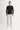 Slim Fit Viskon Karışımlı Basic Çizgi Desenli Polo Yaka Kazak - 33035 - Cazador