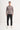 Slim Fit Viskon Karışımlı Basic Çizgi Desenli Polo Yaka Kazak - 33035 - Cazador