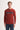 Soft Touch Slim Fit Basic Çizgi Baskılı Bisiklet Yaka Kazak - 33135 - Cazador