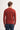 Soft Touch Slim Fit Basic Çizgi Baskılı Bisiklet Yaka Kazak - 33135 - Cazador
