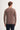 Soft Touch Slim Fit Basic Çizgi Baskılı Bisiklet Yaka Kazak - 33135 - Cazador