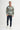 Vintage Desenli Kürk Dokulu Dik Yaka Regular Fit Sweatshirt - 52440 - Cazador